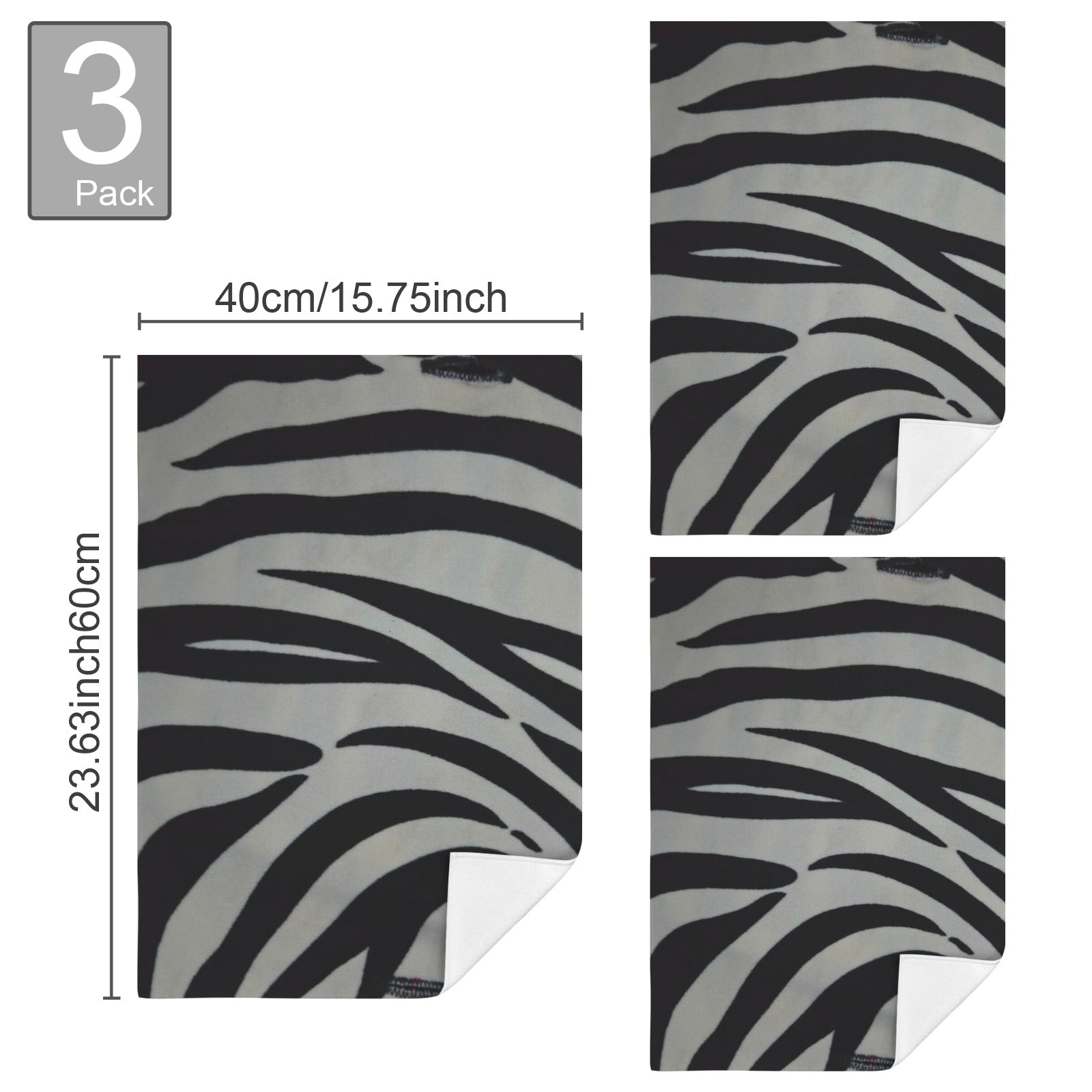 TOWELS Towel 40x60cm (Set of 3)