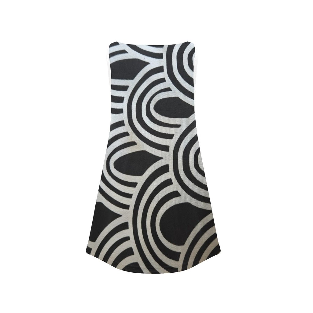 Girls Dress Girls' Sleeveless Dress (Model D58)