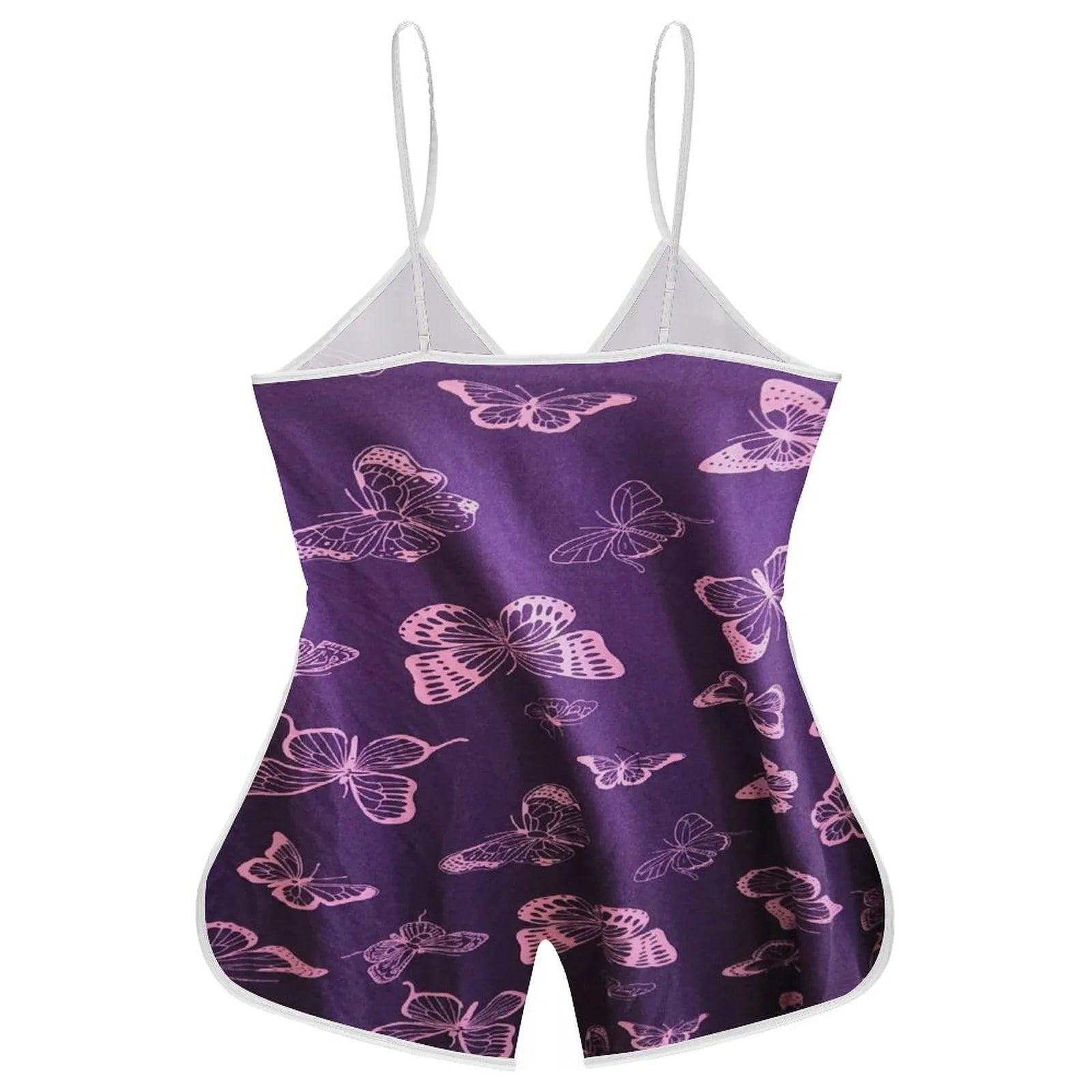 Women's Strap Shorts Romper