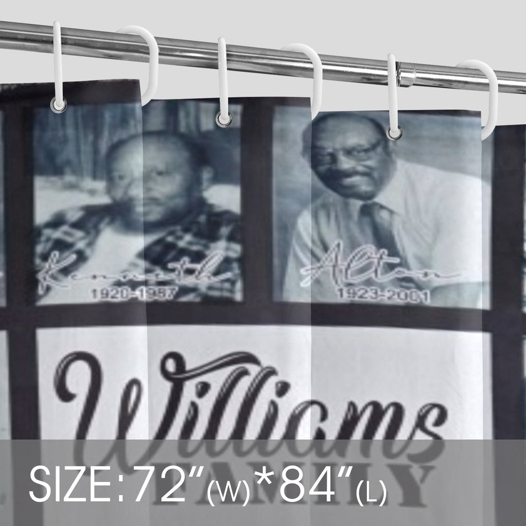 williams shower curtain Shower Curtain 72"x84"