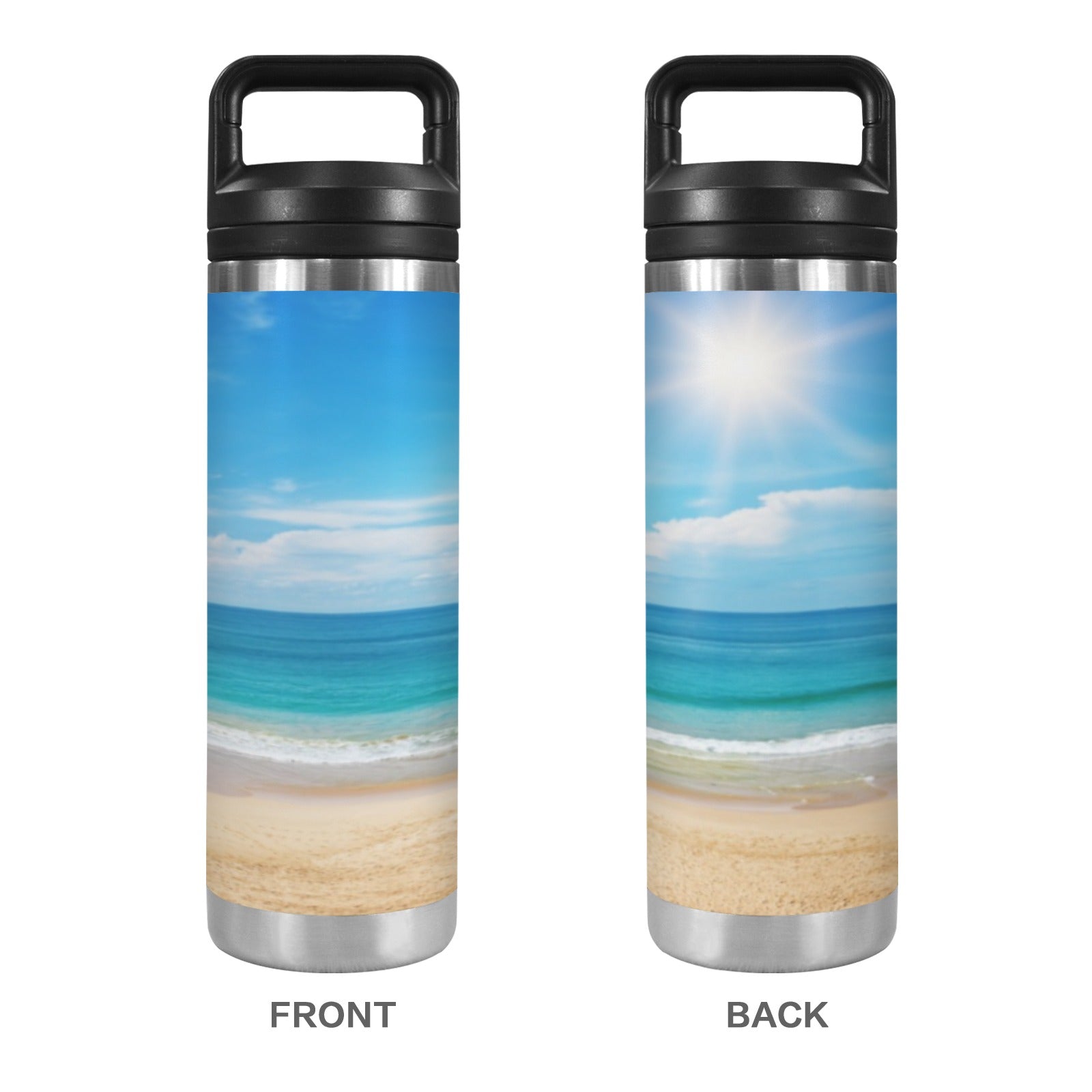 Tumbler 600ml Insulated Water Bottle with Chug Cap
