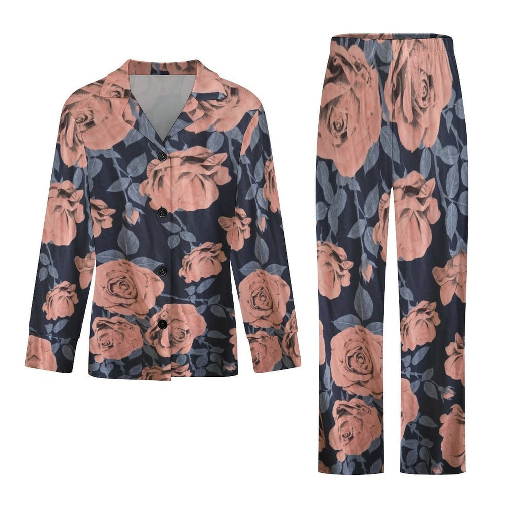 Pajama suit Women's Long Pajama Set (DTZ)