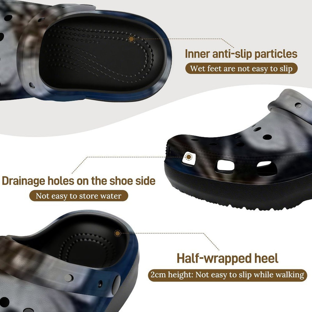 Clogs Women's High-heeled Clogs