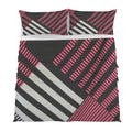 Bedding 4 Pc 4-Piece Bedding Set with Blank Fitted Sheet 82.7x82.7inch