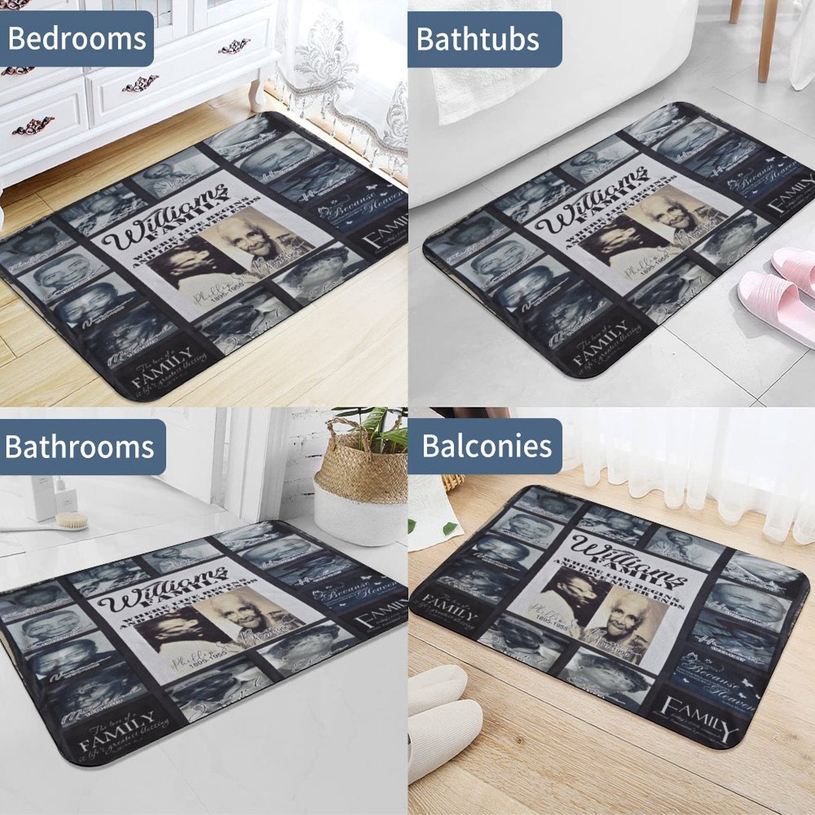 Williams Bathmat 19.7"×31.5"