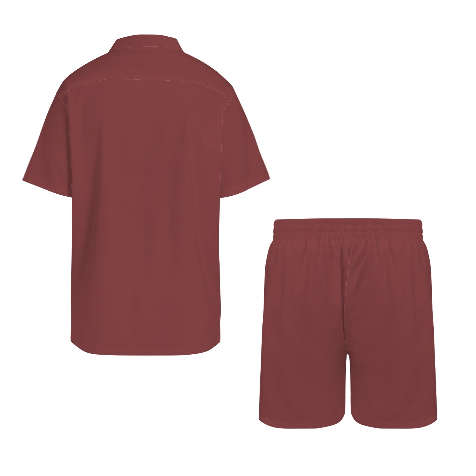 men's shorts set Men's Hawaiian Shirt & Shorts Set