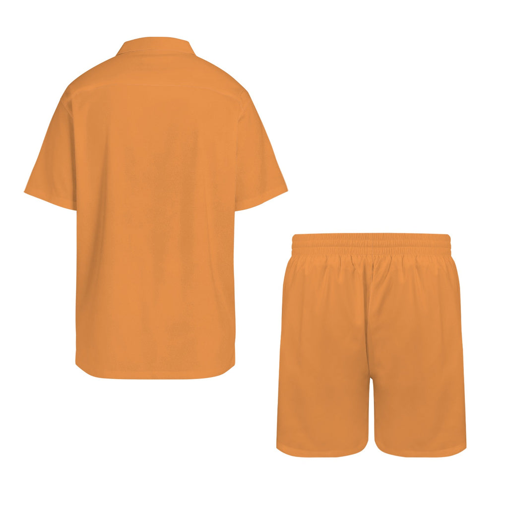 men's shorts set Men's Hawaiian Shirt & Shorts Set