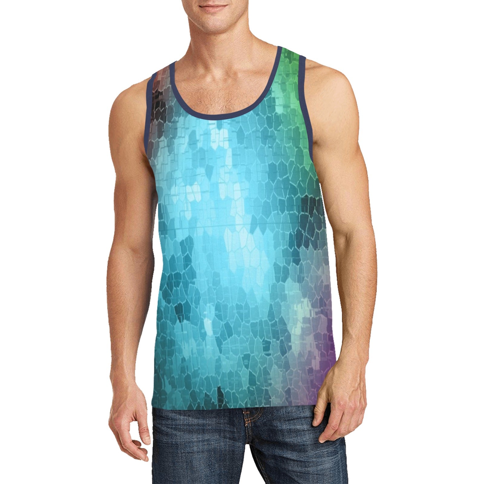 Men Tank Top (T57) Men's All Over Print Tank Top (Model T57)