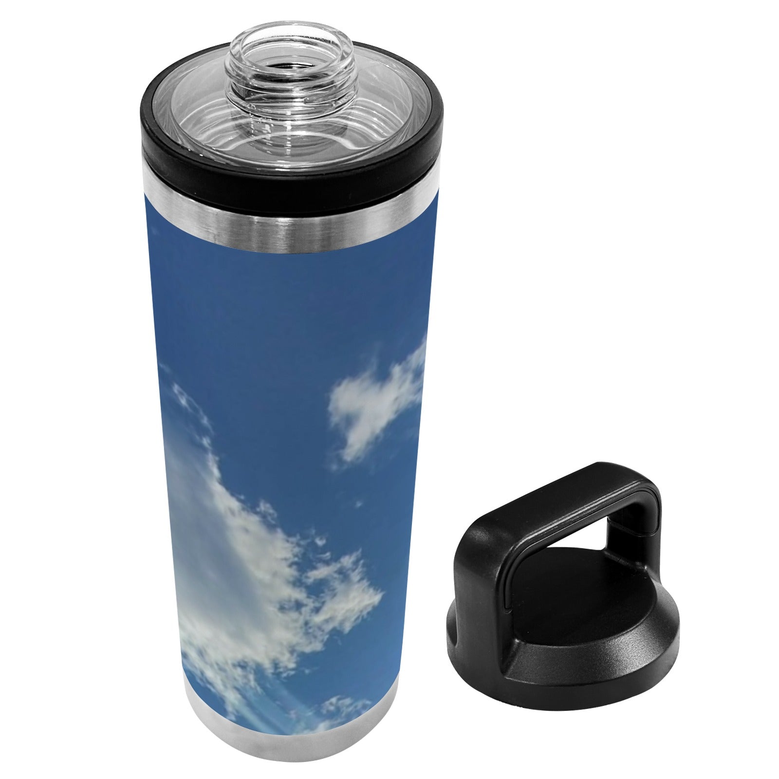 Tumbler 600ml Insulated Water Bottle with Chug Cap
