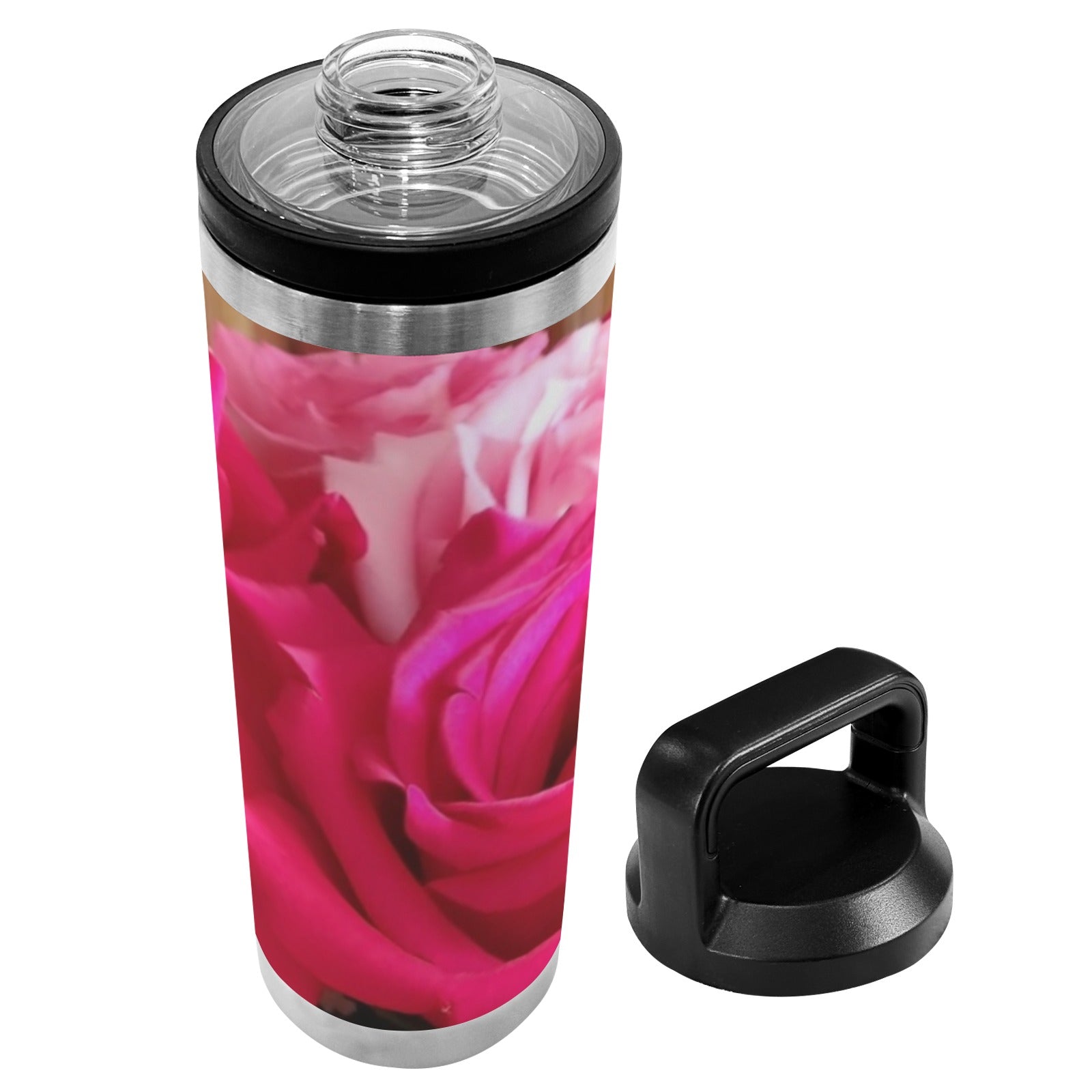 Tumbler 600ml Insulated Water Bottle with Chug Cap